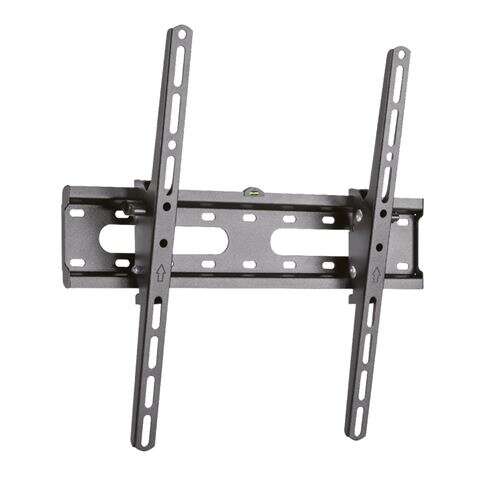 Cromad Supporto fisso a parete per TV 32"-55" - Inclinabile - Livello integrato - Peso massimo 45Kg - VESA 400X400mm