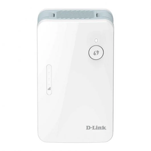 D-Link E15 Ripetitore wireless a parete WiFi 6 AX1500 Dual Band - Compatibile con la rete - Velocità fino a 1200Mbps - Porta RJ45 - 2 antenne esterne - Pulsante WPS