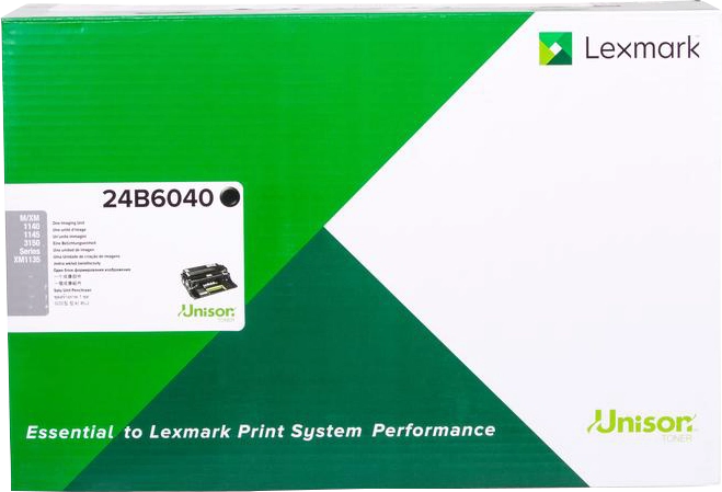 Lexmark M3150/XM3150/M1145/XM1145 Tamburo immagine originale Nero - 24B6040
