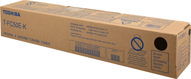 Toshiba T-FC50EK Cartuccia toner originale nera - 6AJ00000114/6AJ00000224/6AJ00000298
