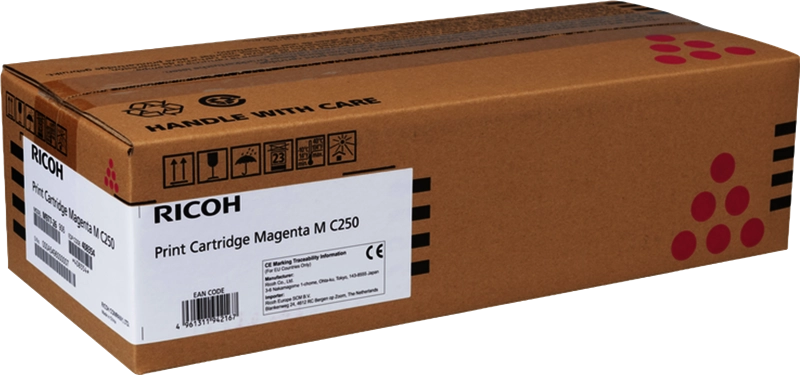 Ricoh MC250/PC300/PC301/PC302 Cartuccia toner originale magenta - 408354/M C250M
