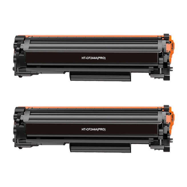 Pacchetto di 2 cartucce toner generiche HP CF244A nero - Sostituisce 44A