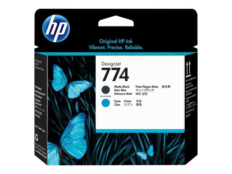 Testina di stampa Originale HP 774 - Nero Opaca