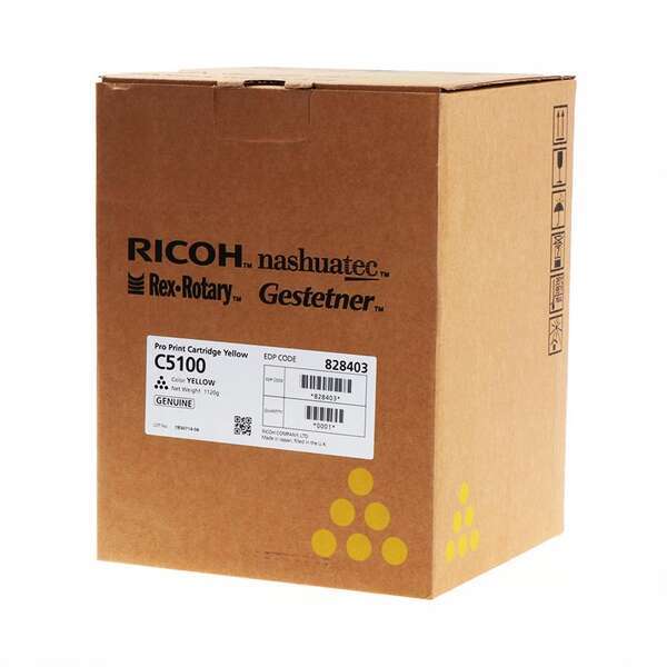 Cartuccia Toner Originale Giallo Ricoh Pro C5100/C5110 - 828403