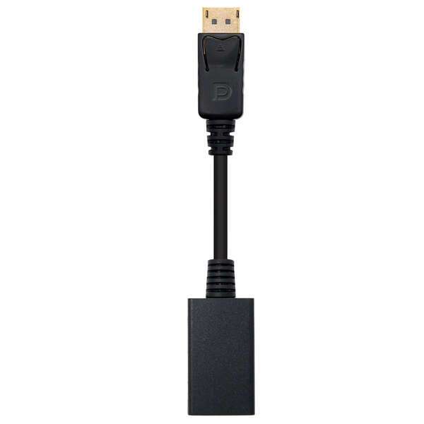 Nanocable Convertitore da DisplayPort a HDMI - DP/M-HDMI A/H - 15 cm - Colore Nero