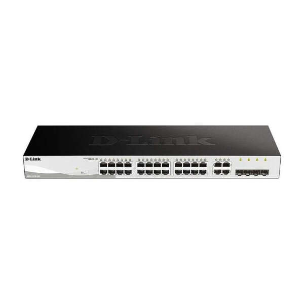 Switch semi-gestibile D-Link 24 porte Gigabit PoE 193W + 4 porte Giga Combo
