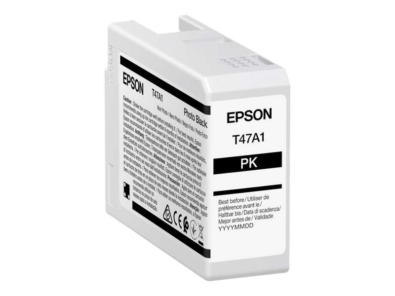 Cartuccia d'inchiostro originale Epson T47A1 Nero Photo - C13T47A100