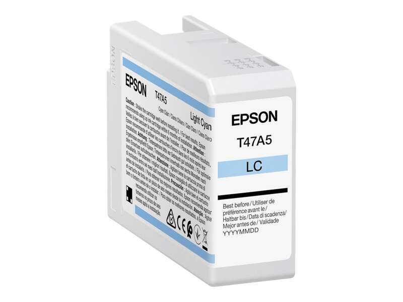 Cartuccia d'inchiostro originale Epson T47A5 Ciano Chiaro - C13T47A500