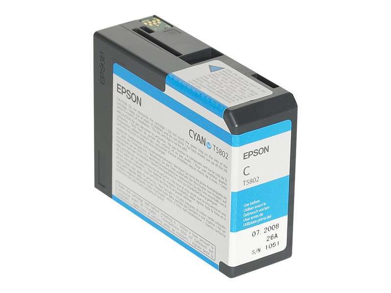 Cartuccia d'inchiostro originale Epson T5802 Ciano - C13T580200