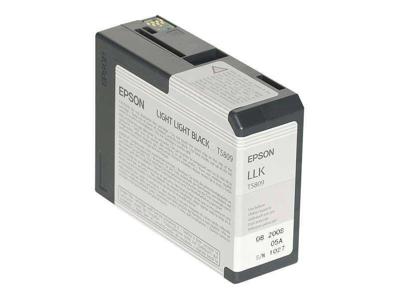 Cartuccia d'inchiostro originale Epson T5809 Nero Light Light - C13T580900