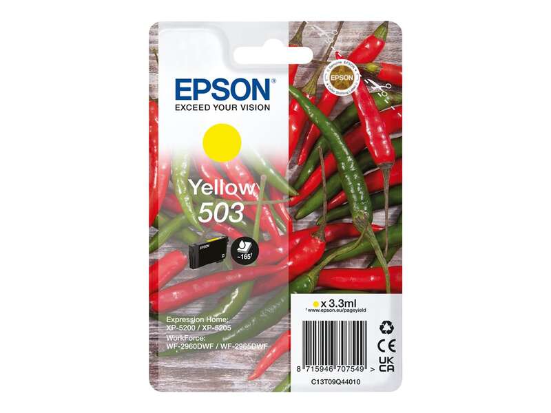 Cartuccia d'inchiostro originale Epson 503 Giallo - C13T09Q44010