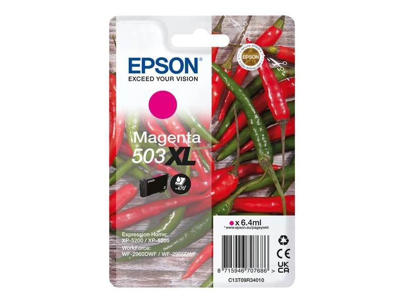 Cartuccia d'inchiostro originale Epson 503XL Magenta - C13T09R34010