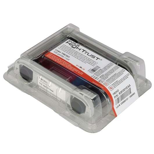 Evolis YMCKO Cartuccia Originale a Nastro - 200 Stampe - R5F002EAA
