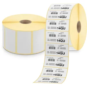 Zebra Z-Perform 1000T Confezione da 12 Rotoli di etichette perforate Originali 38x25 mm - 2580 Unità per Rotolo - 880003-025D