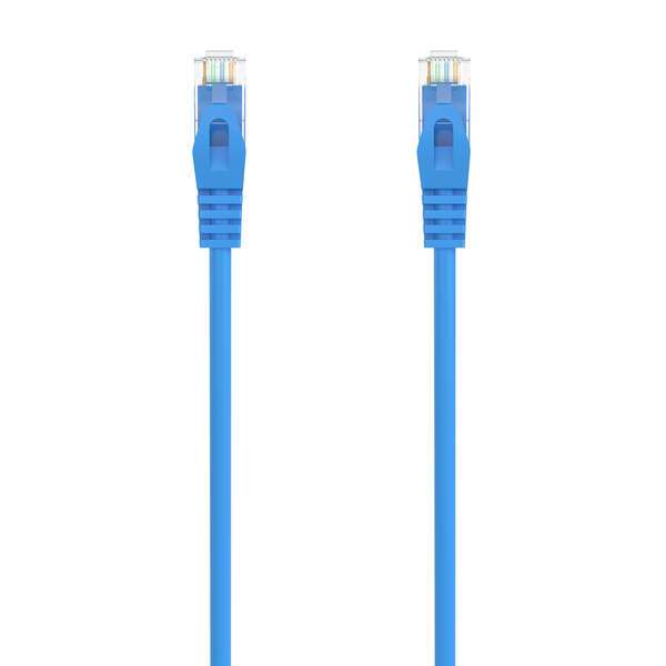 Aisens Cavo di rete patch RJ45 LSZH Cat.6A 500 MHz UTP AWG24 - 2 m - Senza alogeni - 10 Gigabit/s - Colore blu