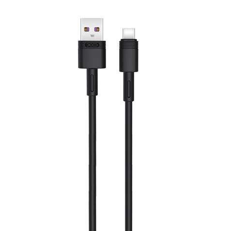 XO Cavo da USB-A maschio a USB-C maschio 5A - Ricarica rapida + trasmissione dati ad alta velocità - Lunghezza 1 m
