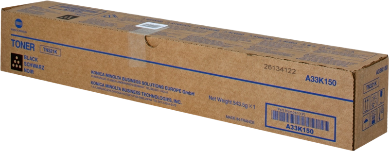 Konica Minolta TN321 Cartuccia Toner Originale Nero - TN321K/A33K150