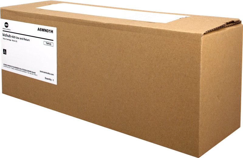 Cartuccia toner originale Konica Minolta TNP40 Nero - A6WN01H