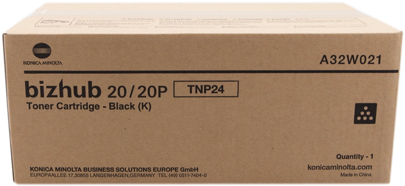 Cartuccia toner originale Konica Minolta TNP24 nero - A32W021