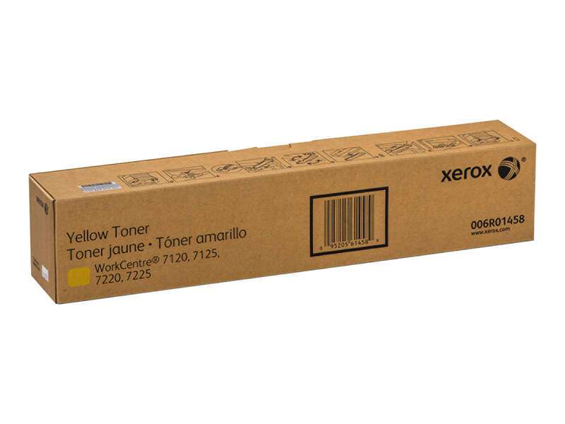 Cartuccia toner originale Xerox WorkCentre 7120/7125/7220/7225 Giallo - 006R01458
