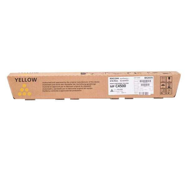 Cartuccia Toner Originale Giallo Ricoh Aficio MP-C3500/MP-C4500 - 884931/888609/842035