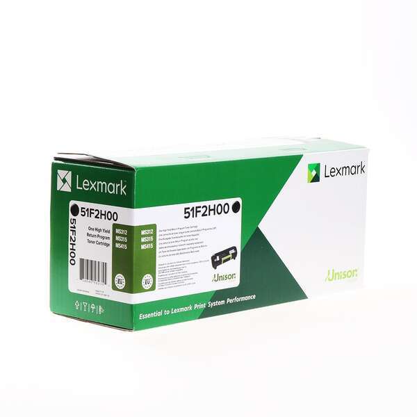 Lexmark MS312/MS415 Cartuccia Toner Originale Nero - 51F2H0E/512H (Corporate)