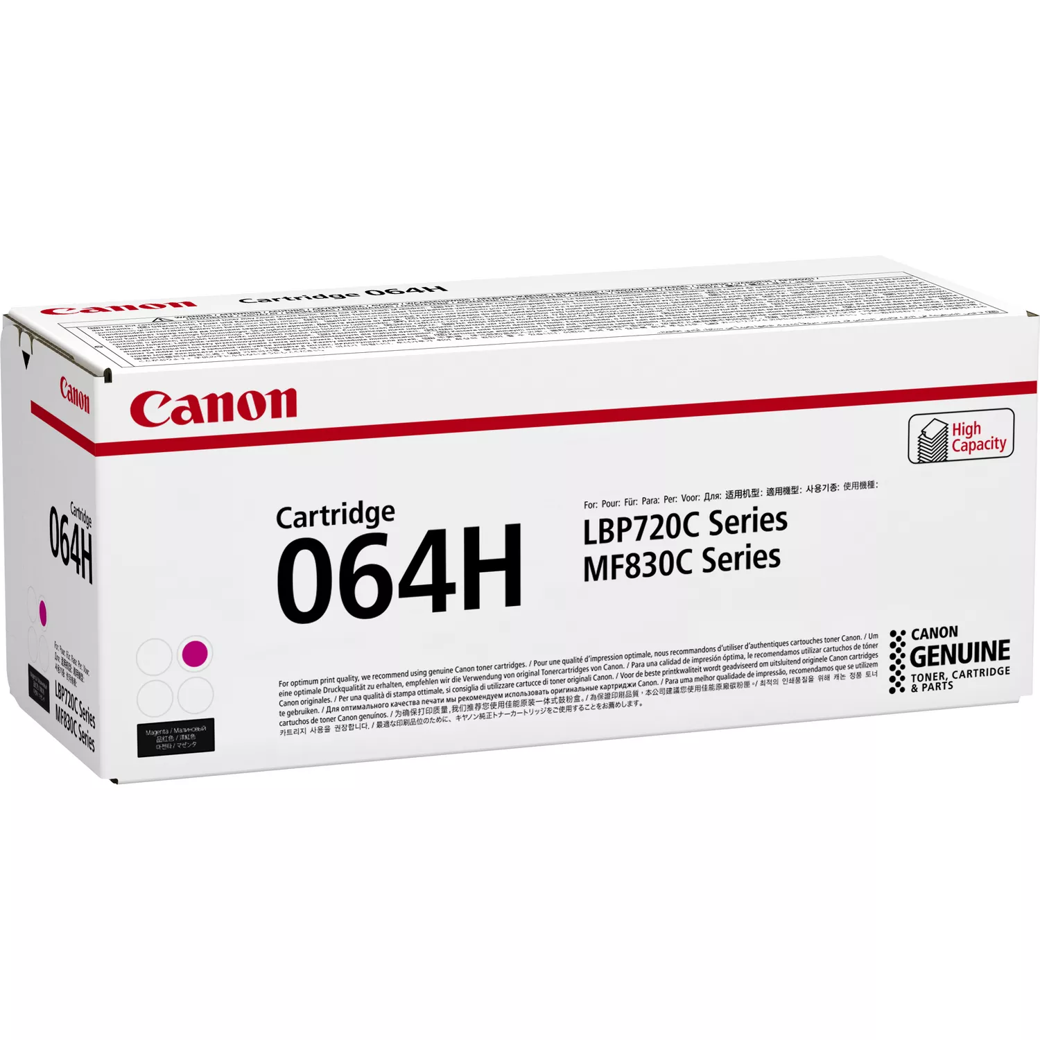 Canon 064H Magenta Cartuccia toner Originale - 4934C001