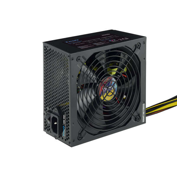 Alimentatore Tooq ATX 650W con PFC attivo - Colore nero