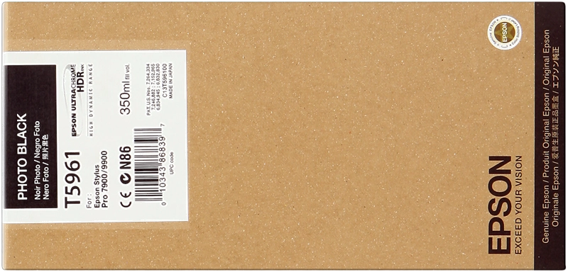 Cartuccia d'Inchiostro Originale Epson T5961 Nero - C13T596100