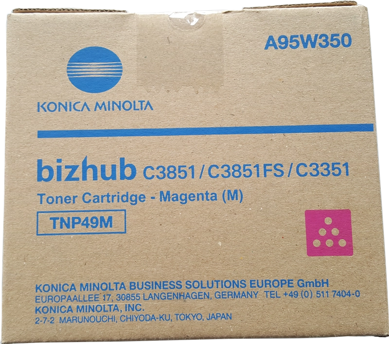 Konica Minolta TNP49 Magenta Cartuccia Toner Originale - TNP49M/A95W350
