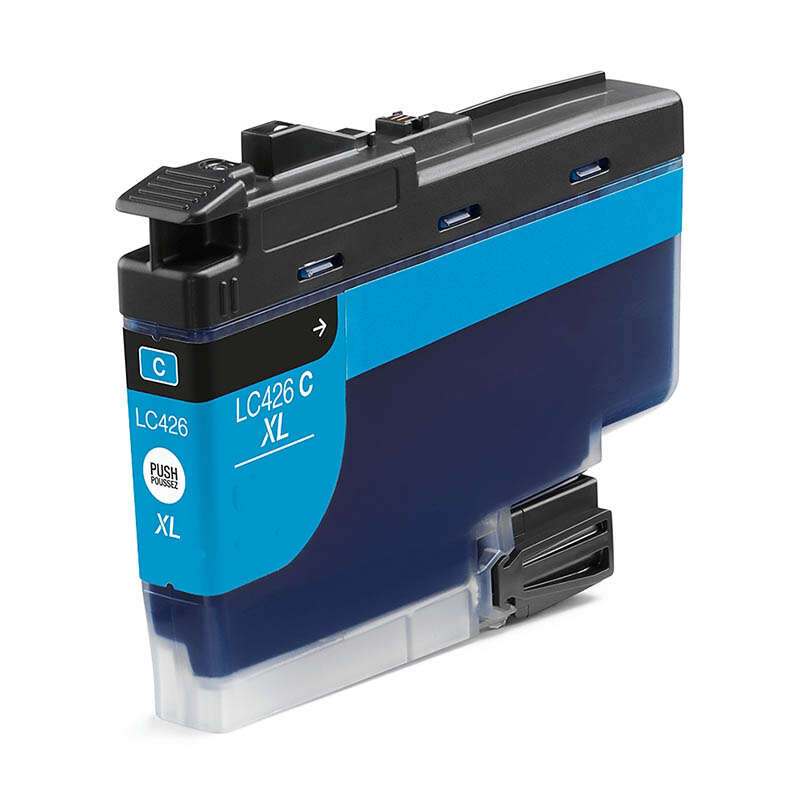 Brother LC426XL Cartuccia d'Inchiostro a Pigmenti Ciano Compatibile - Sostituisce LC426XLC