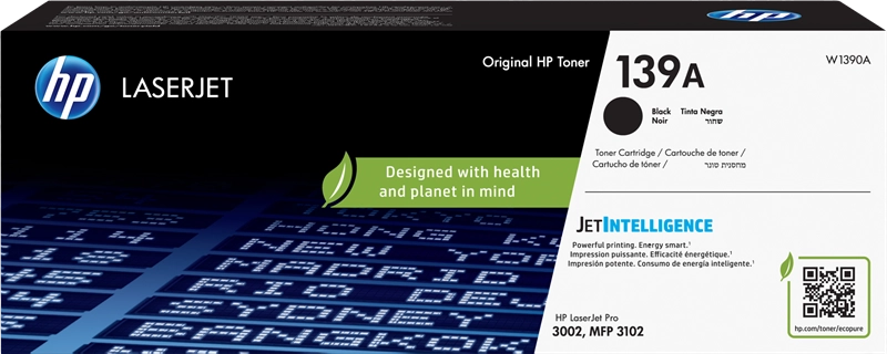 Cartuccia toner Originale HP W1390A Nero - 139A
