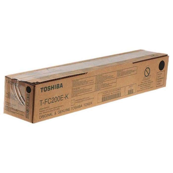 Toshiba T-FC200EK Cartuccia Toner Originale Nero - 6AJ00000260/6AJ00000196/6AJ00000123