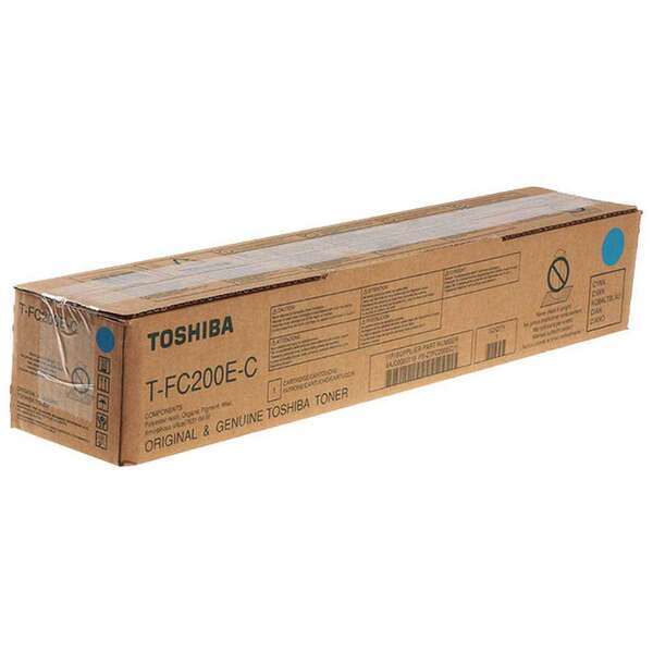 Toshiba T-FC200EC Cartuccia toner Originale Ciano - 6AJ00000259/6AJ00000195/6AJ00000119