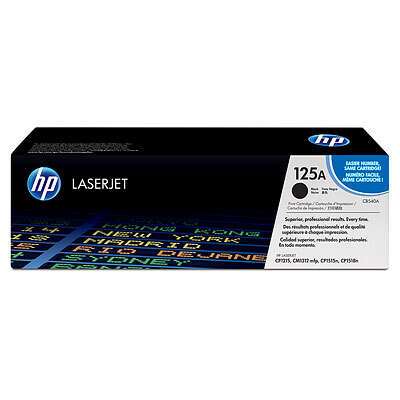 Cartuccia toner Originale HP CB540A Nero - 125A