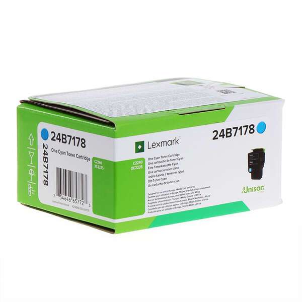 Cartuccia toner originale Lexmark C2240/XC2235 ciano - 24B7178