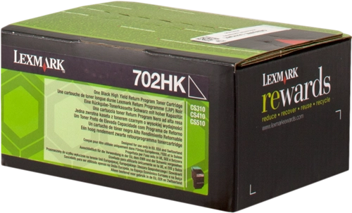 Lexmark CS310/CS410/CS510 Cartuccia Toner Originale Nero - 70C2HK0/70C0H10/70C0H10/702HK
