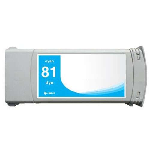 Cartuccia d'Inchiostro Ciano HP 81 Compatibile - Sostituisce C4931A