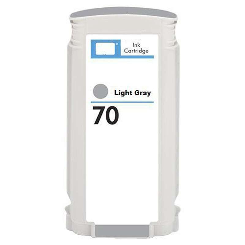 Cartuccia d'Inchiostro Pigmento Grigio Chiaro HP 70 Compatibile - Sostituisce C9451A