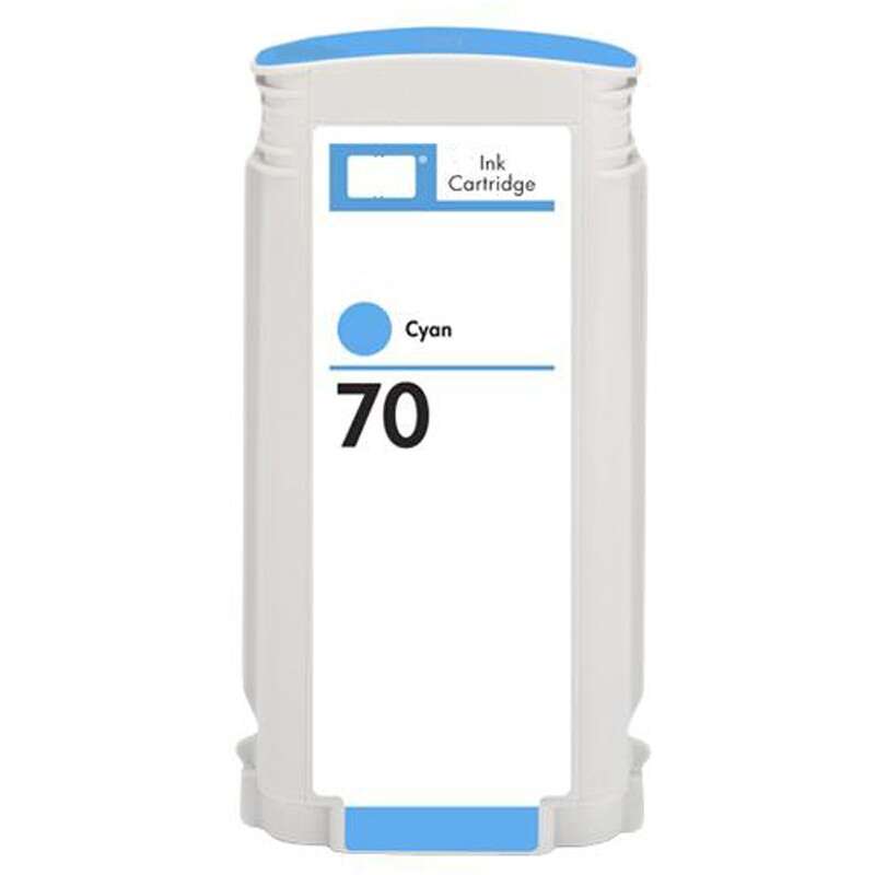 Cartuccia d'Inchiostro Pigmento Ciano HP 70 Compatibile - Sostituisce C9452A
