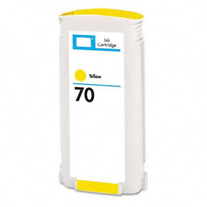 Cartuccia d'Inchiostro Pigmento HP 70 Giallo - Sostituisce C9454A