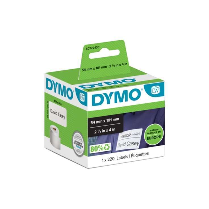 DYMO LW 99014 Etichette di Spedizioni Originali Autoadesive - 101x54mm - 220 unità - S0722430