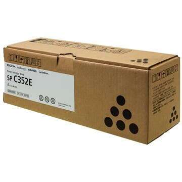 Cartuccia Toner Originale Ricoh SP C352E Nero - 407383/408215/SP C352E
