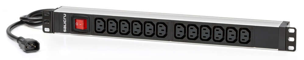 Salicru Regleta SPS PDU Unità di distribuzione dell'energia - 12 prese IEC C13 - Colore nero