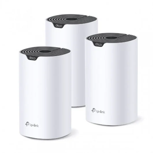 TP-Link Deco S7 Dual Band AC1900 Smart Mesh WiFi System - 3 unità Deco - 3 porte LAN Ethernet (RJ-45) - Tecnologia MU-MIMO