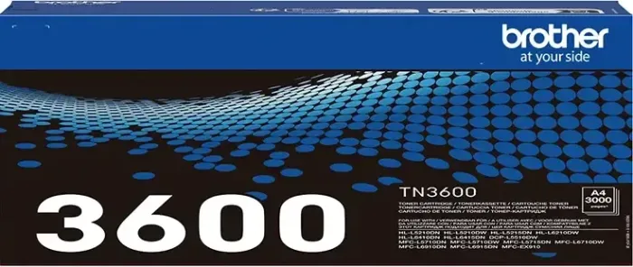 Brother TN3600 Cartuccia Toner Originale Nero - TN3600