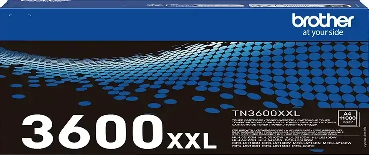 Brother TN3600XXL Cartuccia Toner Originale Nero - TN3600XXL