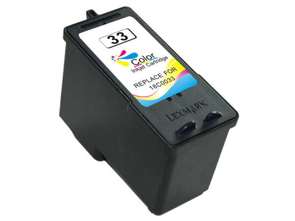 Cartuccia d'inchiostro Lexmark 33 Colore Compatibile - Sostituisce 18CX033E