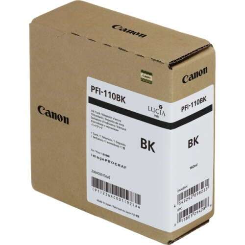 Cartuccia d'inchiostro originale Canon PFI110 Nero - 2364C001