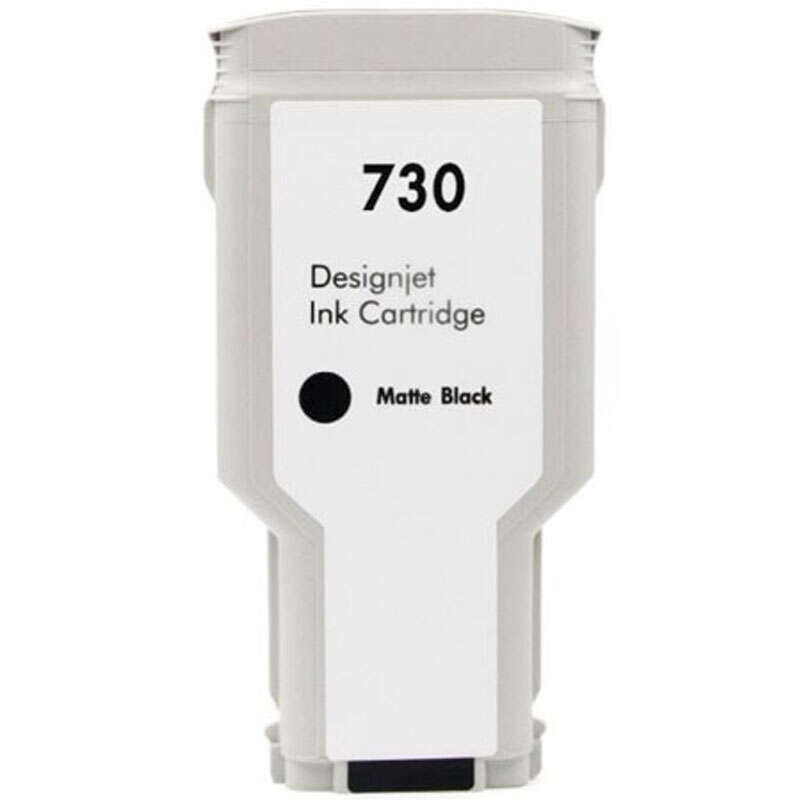 Cartuccia d'Inchiostro Nero Opaca HP 730 Compatibile - Sostituisce P2V71A/P2V65A